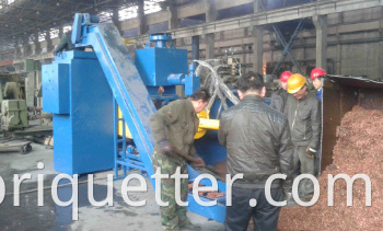 Y83W-630 Steel Scissel Chip Horizontal Briquette Machine for Recycling